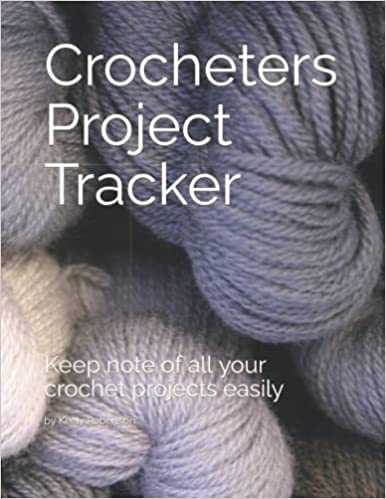 A4 Crochet Tracker Book