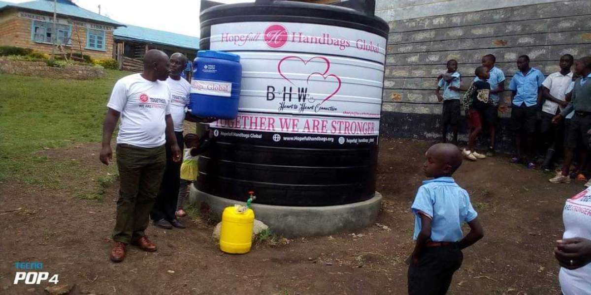 Hopefull Handbags Global's Rainwater Harvesting Initiatives in Rural Kenya