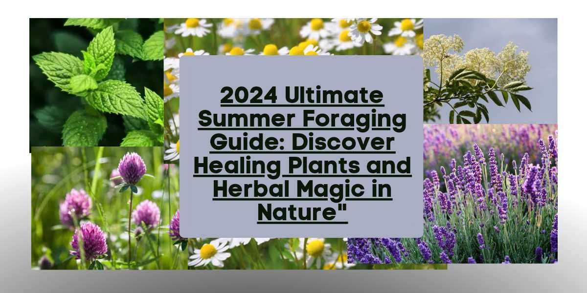 2024 Ultimate Summer Foraging Guide: Discover Healing Plants and Herbal Magic in Nature