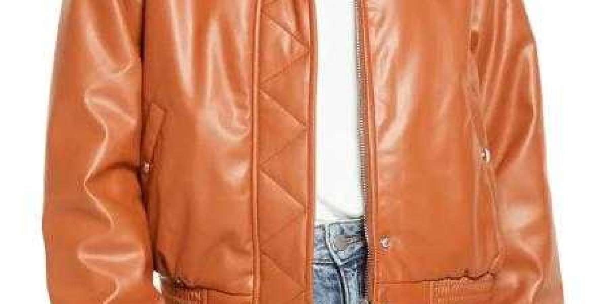 5 Ways to Wear a Brown Faux Leather Bomber Jacket to Work