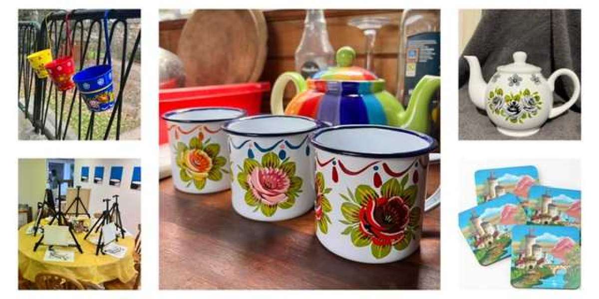 Paint a Canal Art Mug in 2 Hours