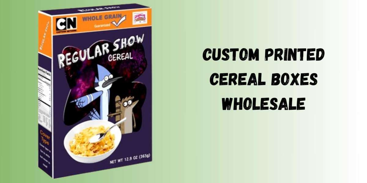 Custom Printed Cereal Boxes Bring Their Variety to Life