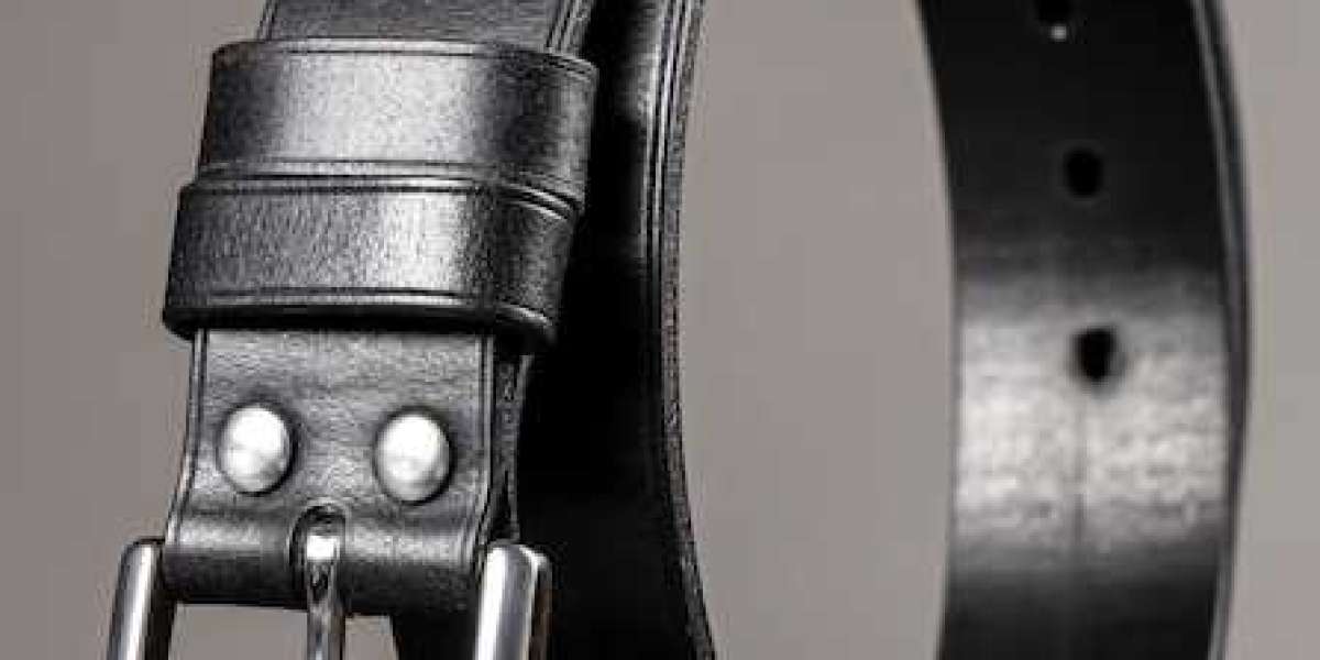 The black leather belt's timeless attractiveness