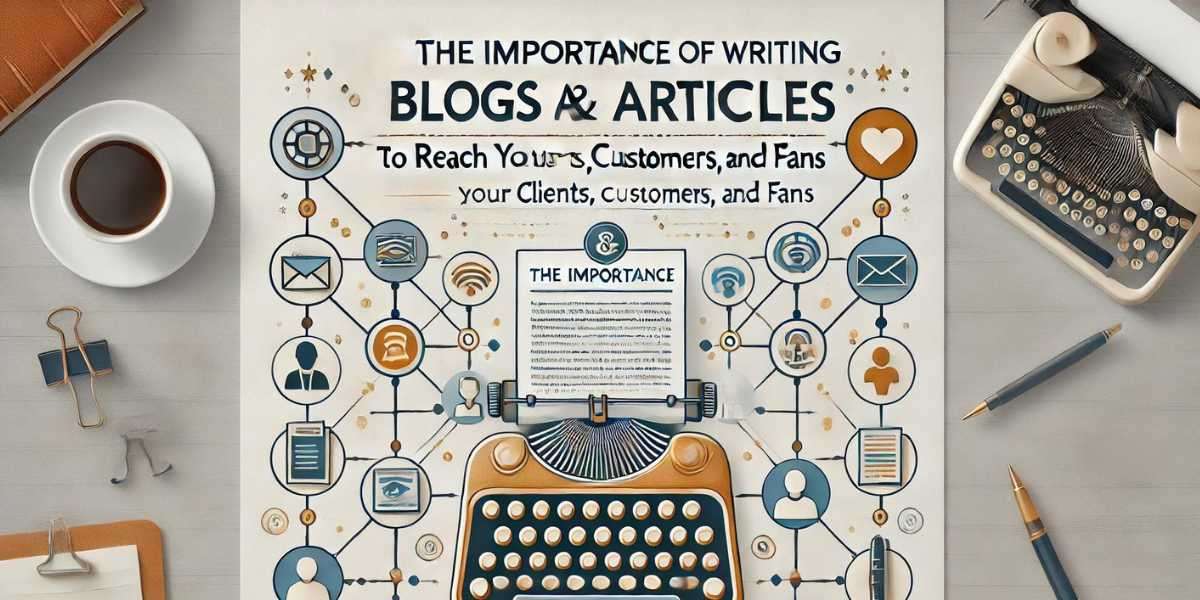 The Importance of Writing Blogs and Articles to Reach Your Clients, Customers, and Fans