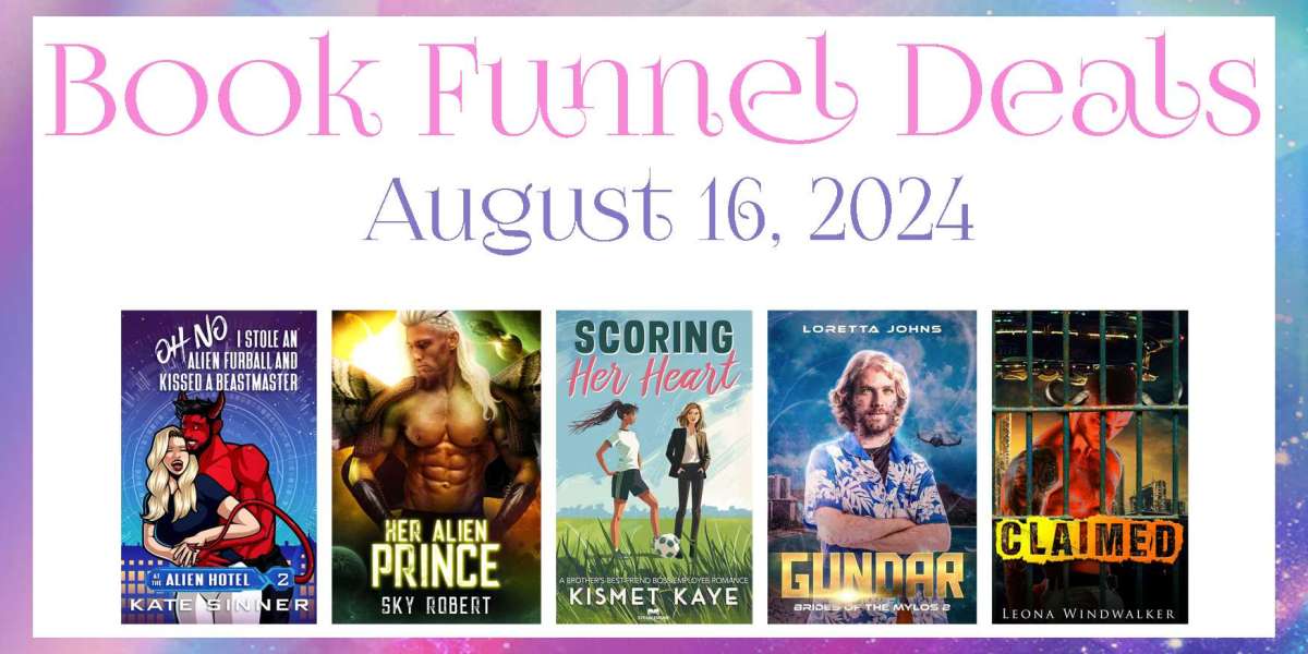 Book Funnel Promos & Swaps for 16 August, 2024