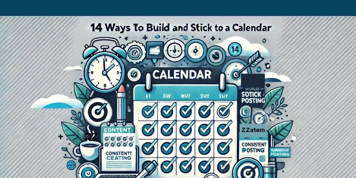 14 Ways to Build and Stick to a Calendar and The Importance of Consistent Posting