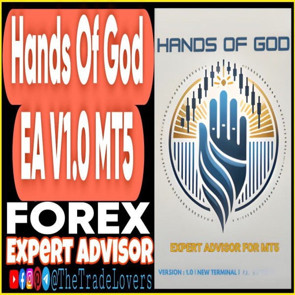 Hand of God EA V1.0 MT5 (Works on Build 4468+) | Forex Robot | MT5 Expert Advisor - The Trade Lovers