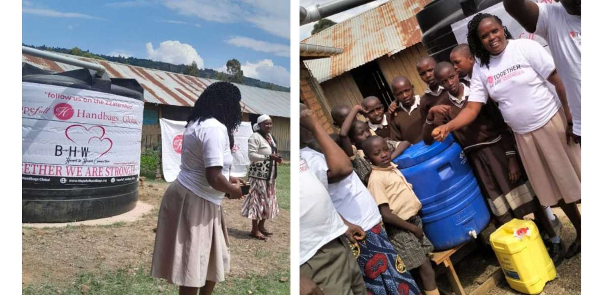 Songs of Gratitude: Kipranye Primary School Receives a Rainwater Harvesting Tank