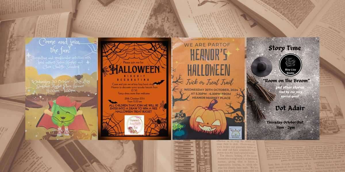 Bizy Lizy Books, Halloween Plans 2024