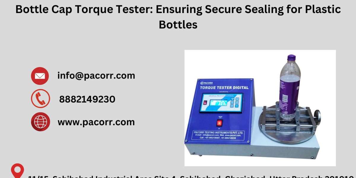 A Complete Guide to Cap Torque Testing: How the Bottle Cap Torque Tester Enhances Packaging Quality