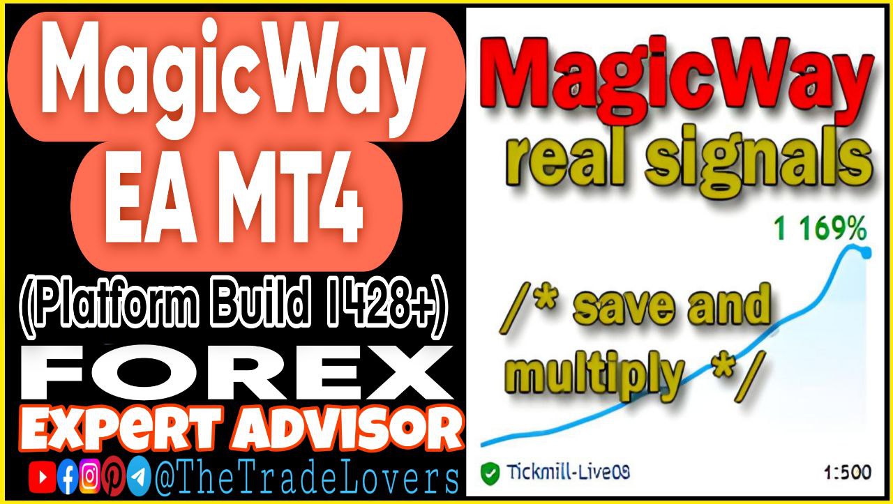 MagicWay EA MT4 (Works on Build 1428 ) | Forex Robot | MT4 Expert Advisor - Payhip