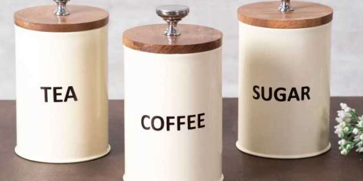 Stylish Tea Coffee Sugar Containers to Keep Your Kitchen Organized