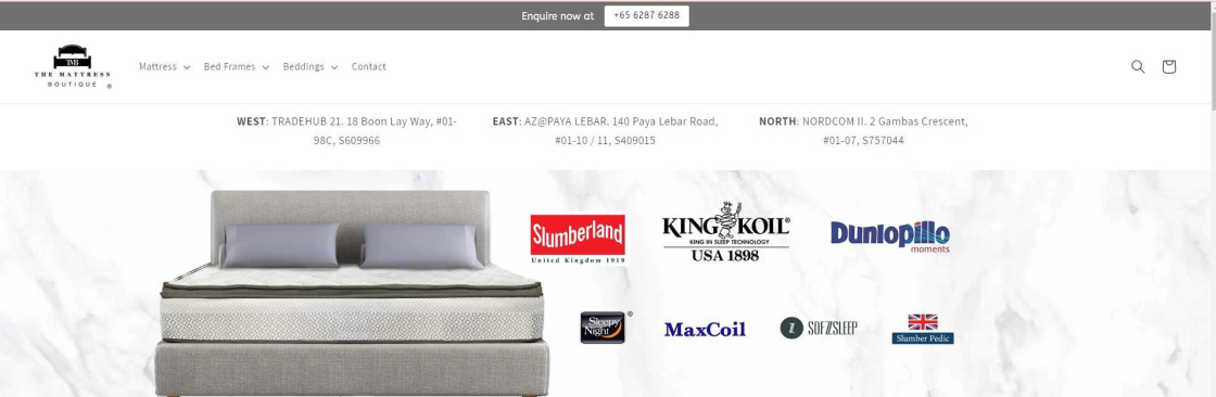 The Mattress Boutique Cover Image