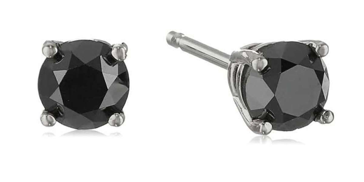 Black Diamond Earrings — Vir Jewels