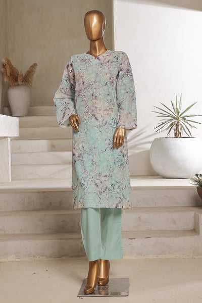 lawn printed suit design