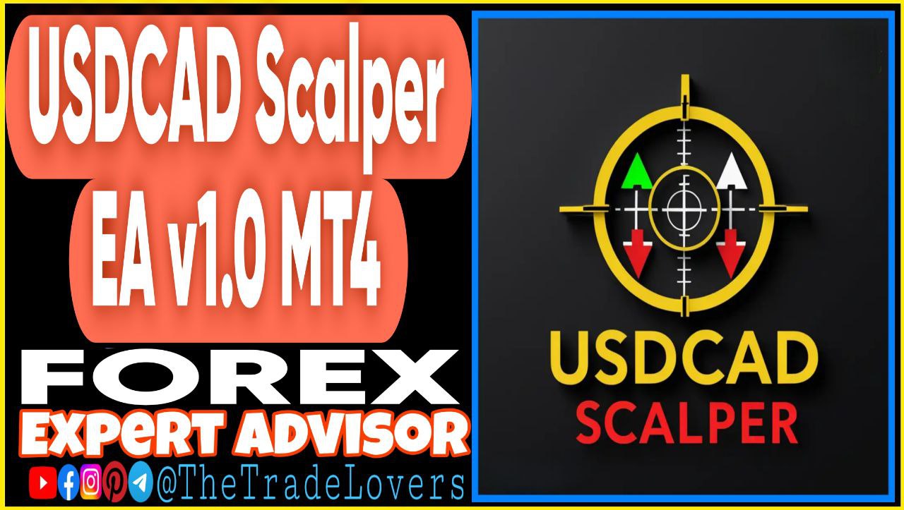 USDCAD Scalper EA v1.0 MT4 Presets (Works on Build 1441 ) | Forex Robot | MT4 Expert Advisor - Payhip