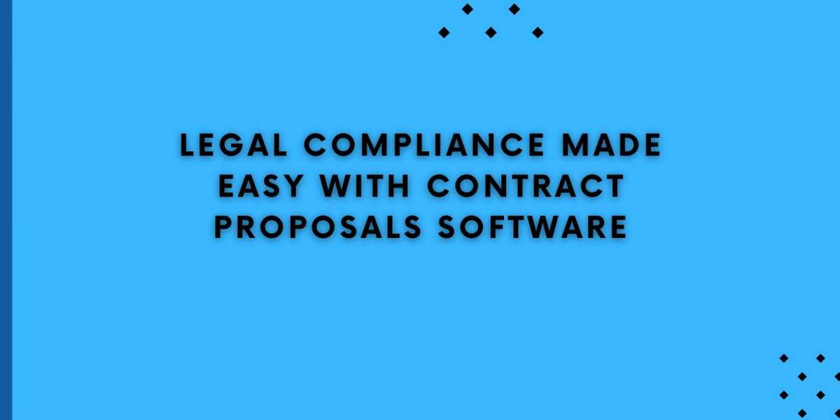 Legal Compliance Made Easy with Contract Proposals Software